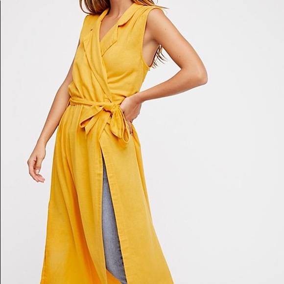 Free People Ozzie Vest Dress! - Picture 1 of 4